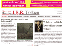 Tablet Screenshot of jrrtolkien.se